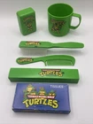 Vintage 1989 TMNT Teenage Mutant Ninja Turtles Locker Bag Bath Set