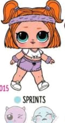 L.O.L. Surprise! Doll. SPRINTS series 3! New Series 3 Wave 1. 100