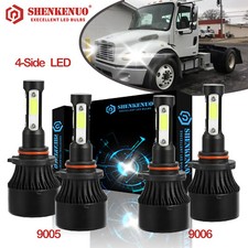 For Freightliner M2 100 106 112 LED 9005 + 90...