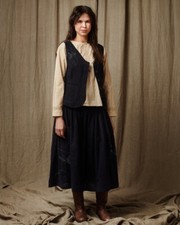 Nwt Ewa I Walla *hildur* Black Vest Wool Waistcoat M (12-14) 229 Euros