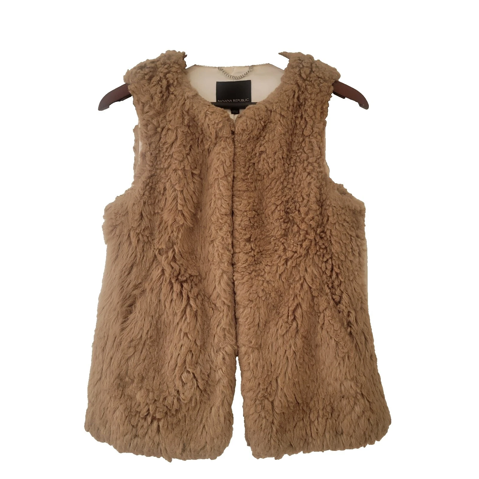 Chalecos para Mujer Marrón Banana Republic