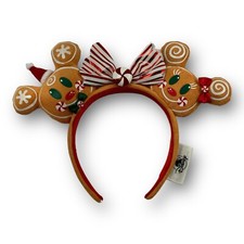 Gingerbread Christmas Headband Disney Parks Holiday