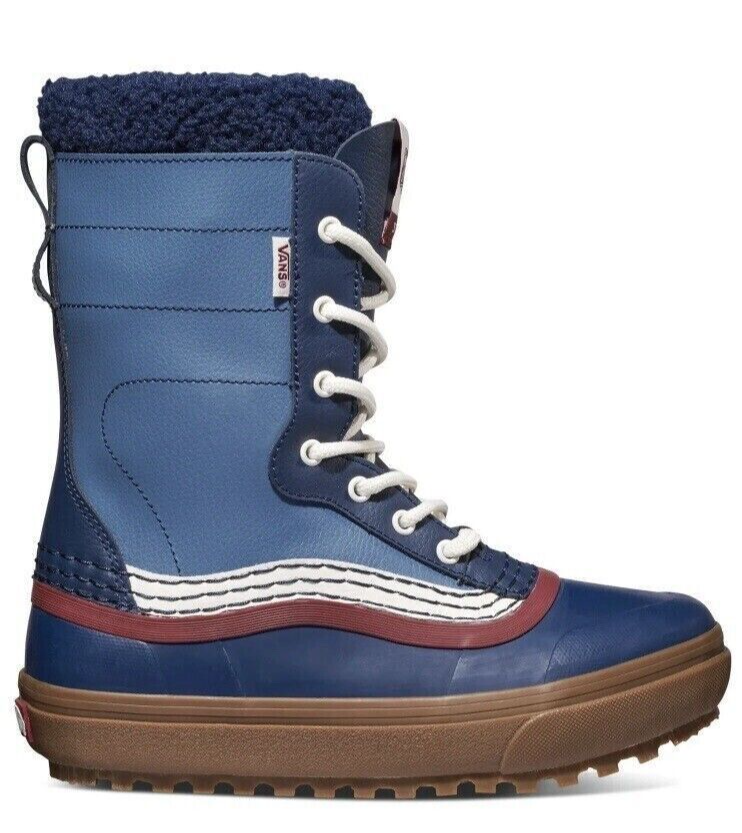 NEW Vans Off The Wall Blue White Standard Snow MTE  display picture 1