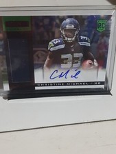 Christine Michael 2013 Rookies & Stars Autograph Game Used Jersey Rookie 90/99