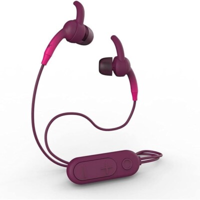 iFrogz Sound Hub Plugz Wireless Earbuds, Purple Brand New