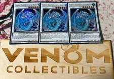 3x (M/NM) *EURO* Brionac, Dragon of the Ice Barrier - DUDE-EN008 - 1st Ed- Ultra