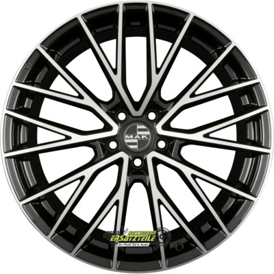 Mak Speciale black mirror 9x22 ET33 - LK5/120 ML63.4 Felge Alu