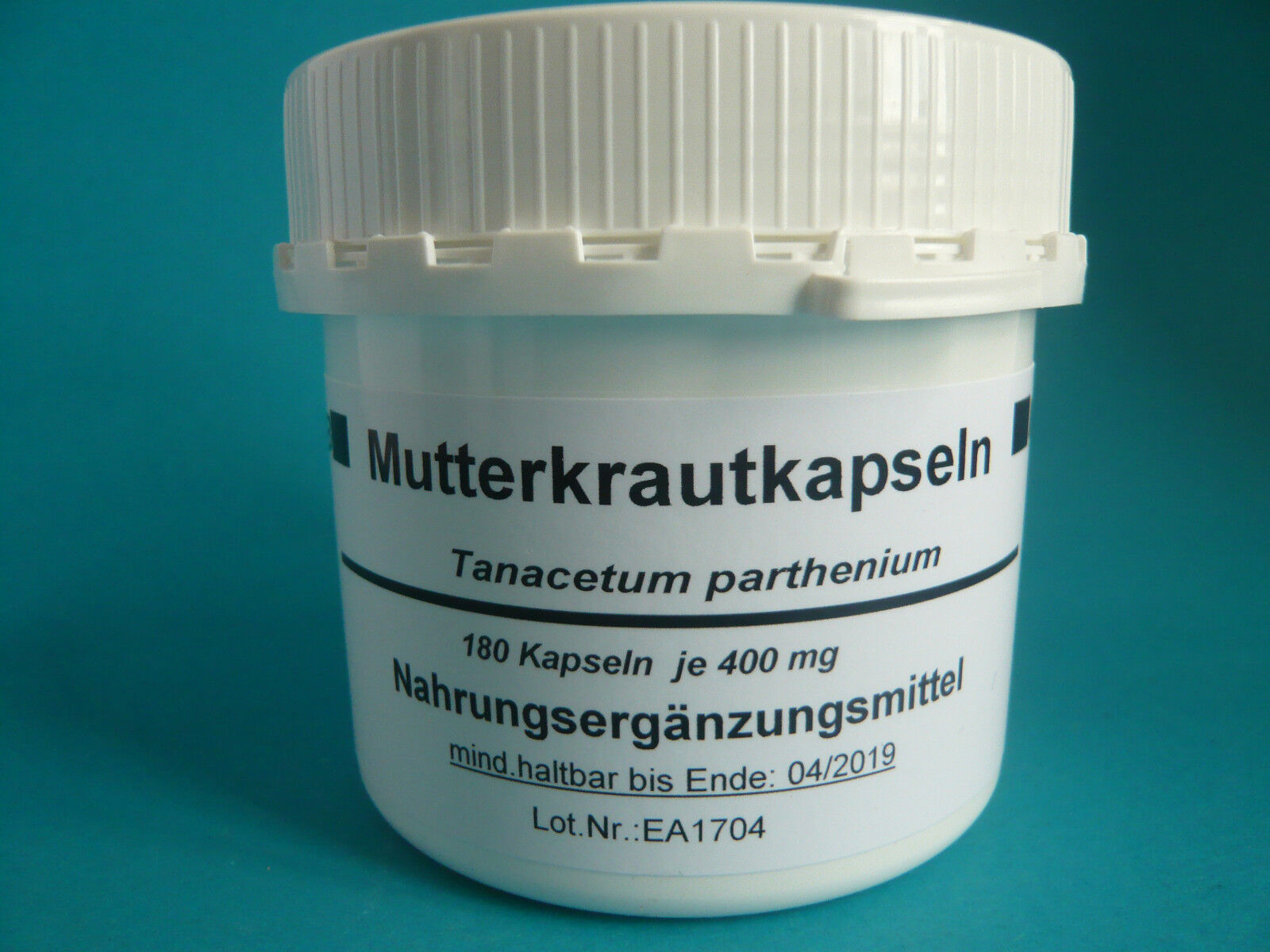 Mutterkraut 180 vegi Kapseln Tanacetum parthenium, Feverfew