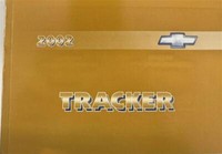 2002 Chevy Tracker Owners Manuell Original User FüHrung Buch Chevrolet Geo Lt