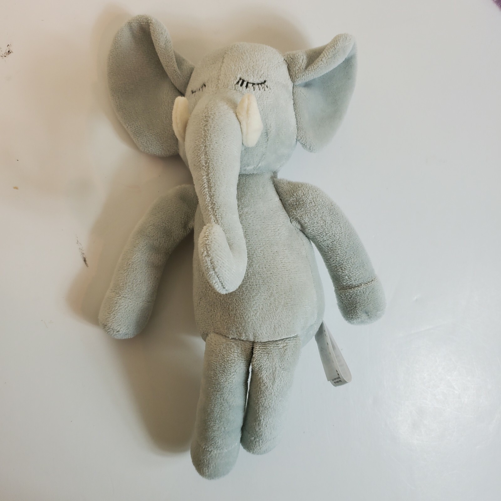 plush gray elephant