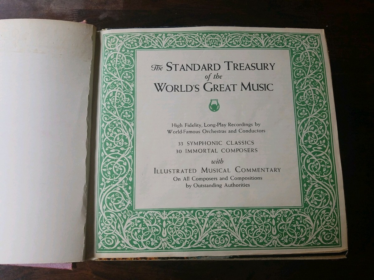 1958 The Standard Treasury Of The Worlds Greatest Music Album 16