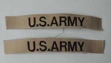 OCP US ARMY Name Tape Patch Military Scorpion Hook Branch ACU Multicam Set Of 2