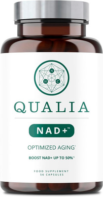 Qualia NAD+ Nicotinamide Riboside Nr Supplement, Can Boost NAD+ Levels up to ...
