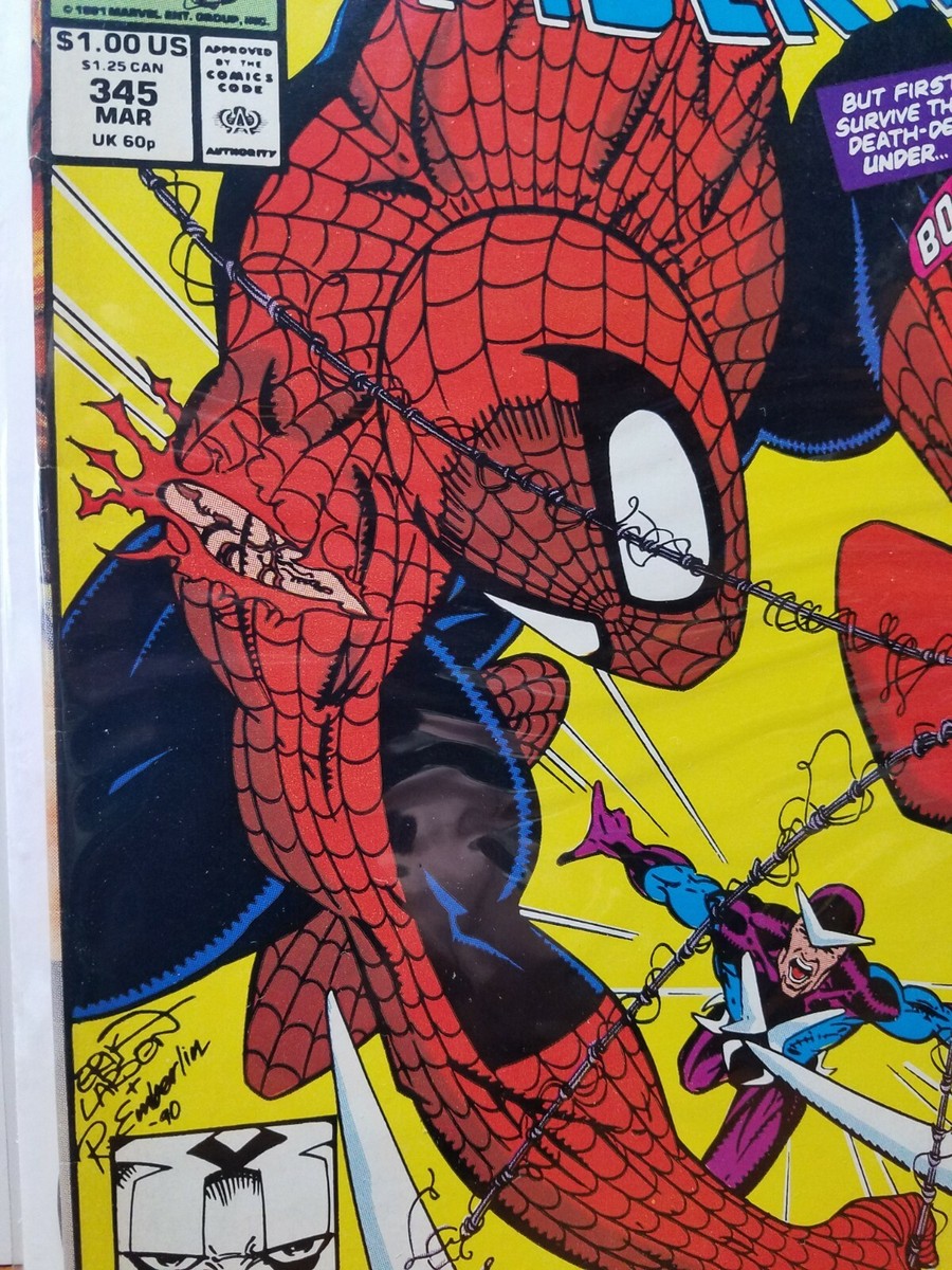 The Amazing Spider-Man #345 - Marvel Comics - 1991 - Venom