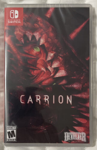 Juegos de terror de reserva especial Carrion Nintendo Switch totalmente nuevos sellados - Imagen 1 de 23