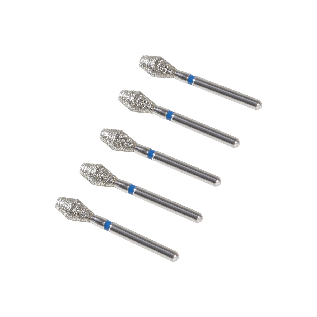 50 Pièces Fraises Diamant Dentaires FG - Pour Pièce à Main Haute Vitesse - Grain Fin/standard/grossier