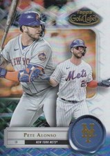 PETE ALONSO TOPPS GOLD LABEL CLASS 2 BASE NEW YORK METS #56 2022 22