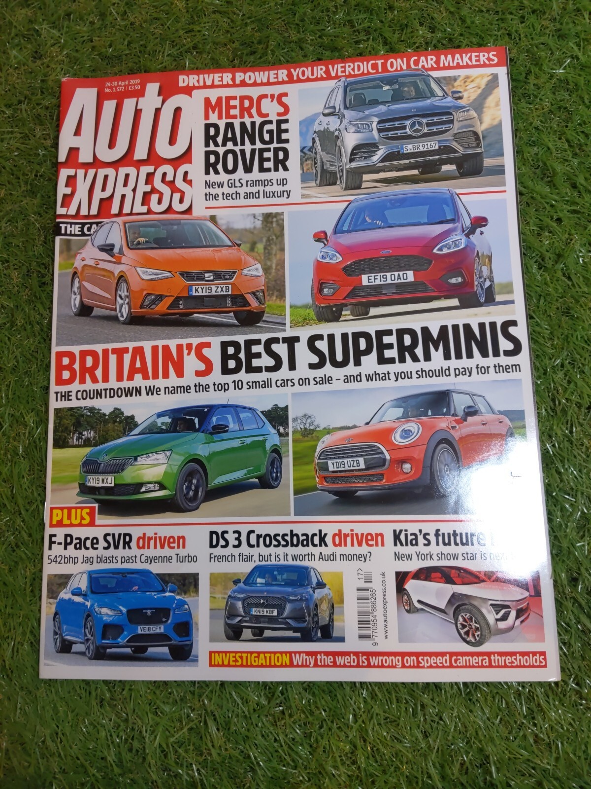 Auto Express Magazine 24 - 30 April 2019 Issue 1,572 Car Infusiasts Collection