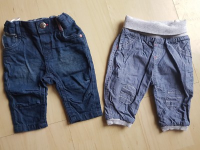 2 Stck.   babyclub - ergee   Hosen  Gr. 56/62       0-4  Monate   Hose / Jeans