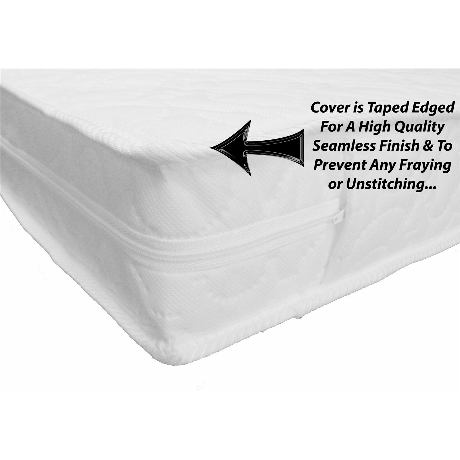 New Baby White Sleigh Cot Junior Bed With Drawer +Spring Sprung Quality Mattress eBay