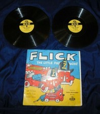 FLICK THE LITTLE FIRE ENGINE Non Breakable Metrolite 2 MGM Records w/ BOOK