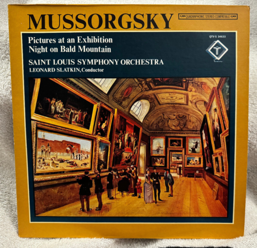 LP : Mussorgsky pictures at an exhibition 1976 Quadraphonic St Louis Symphony - Afbeelding 1 van 2
