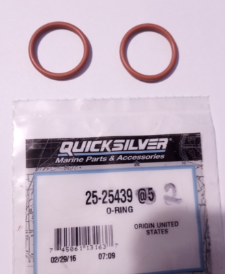 Mercury Quicksilver O-Ring NOS 25-25439 Qty. 2 (L-8371) | eBay