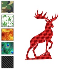Elk Deer Moose, Vinyl Decal Sticker, 40 Patterns  3 Sizes, 7146