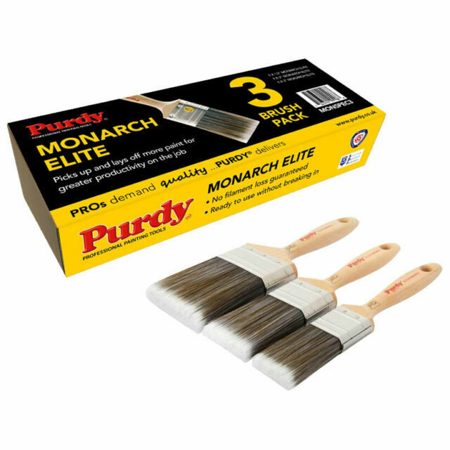 3 1.5 Purdy Monarch Elite Professional Paint Brush 1 2