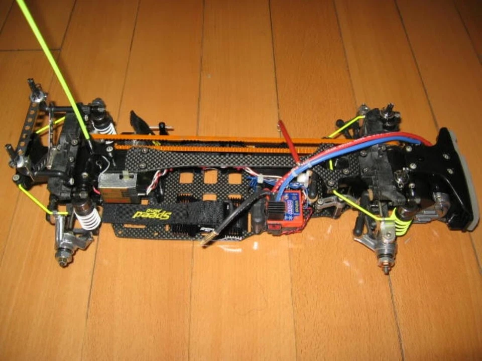 Team Atlas TA03 Carbon Fiber Lower Chassis for Tamiya TA03 - NOS/David Jun/58200 - Image 3 of 4