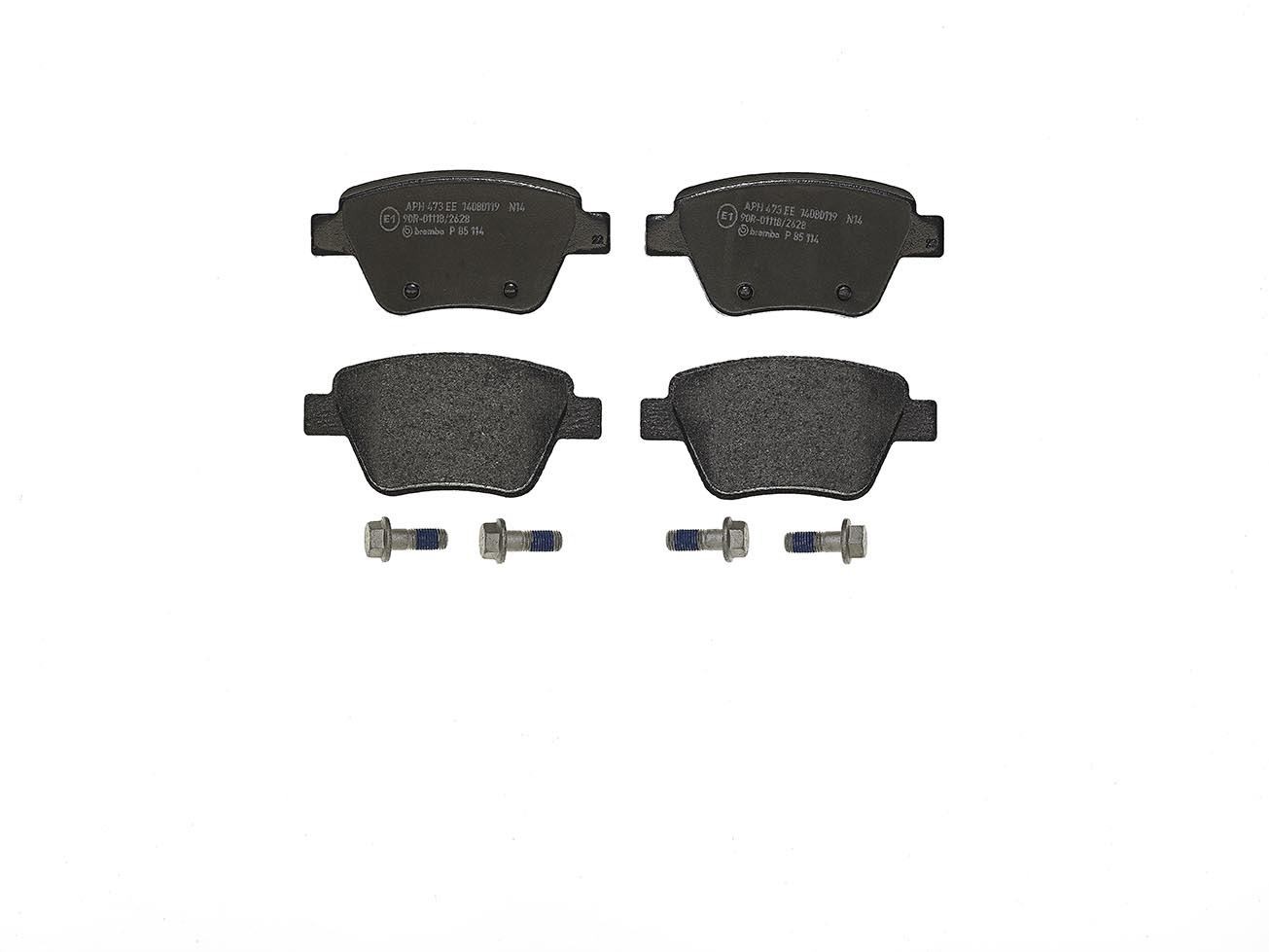 Brembo P85114 Bremsbelagsatz für Scheibenbremse Bremsbelagsatz - Bild 5