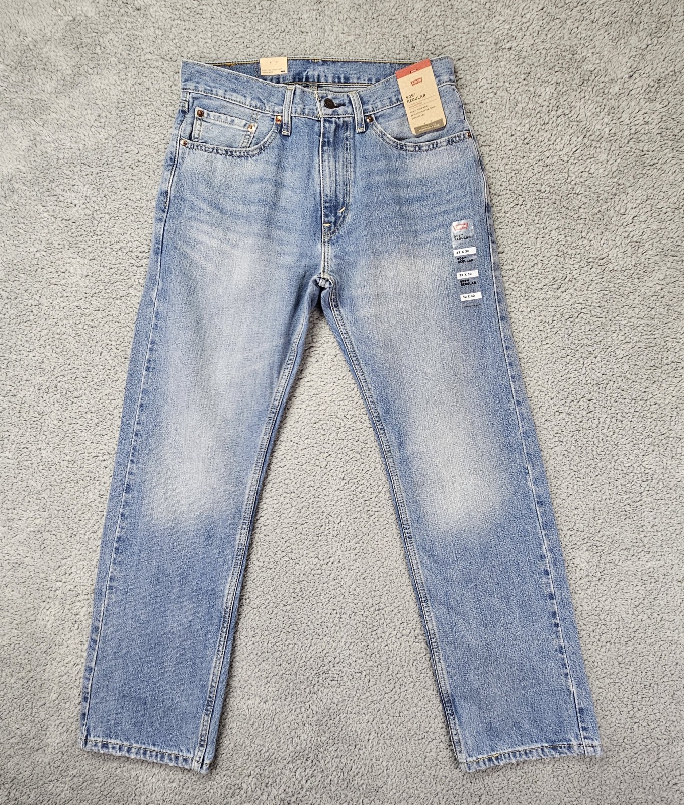Men&rsquo;s Blue Denim Medium Wash Actual 30x29 (tag 32x30)