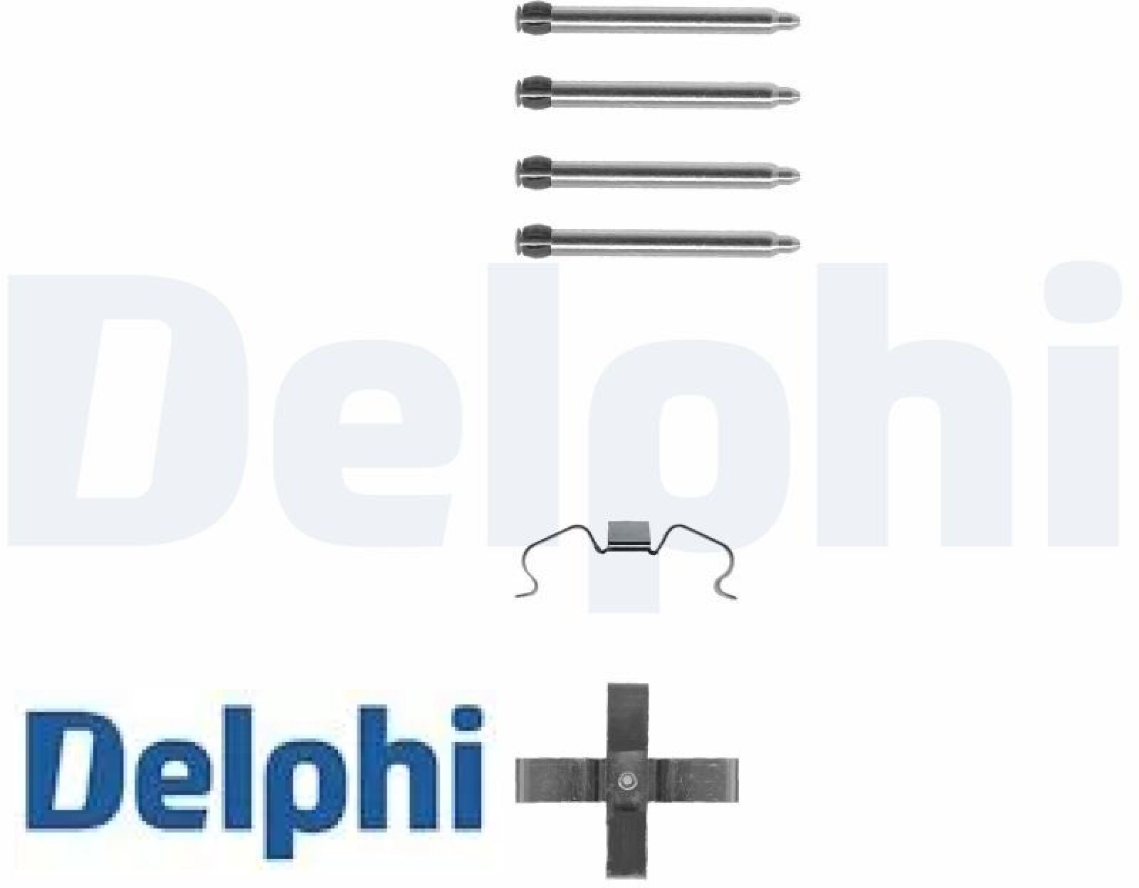 Delphi Bremsbelag-Zubeh?Rsatz Hinten Ford Opel Saab - Bild 2