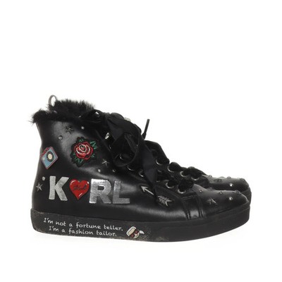 Karl Lagerfeld, Boots, Größe: 39, Schwarz, Damen #W2O