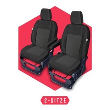 Autositzbezüge Maß Schonbezüge für Ford Tourneo Custom ab 06.18 1+1 Sitzbezug