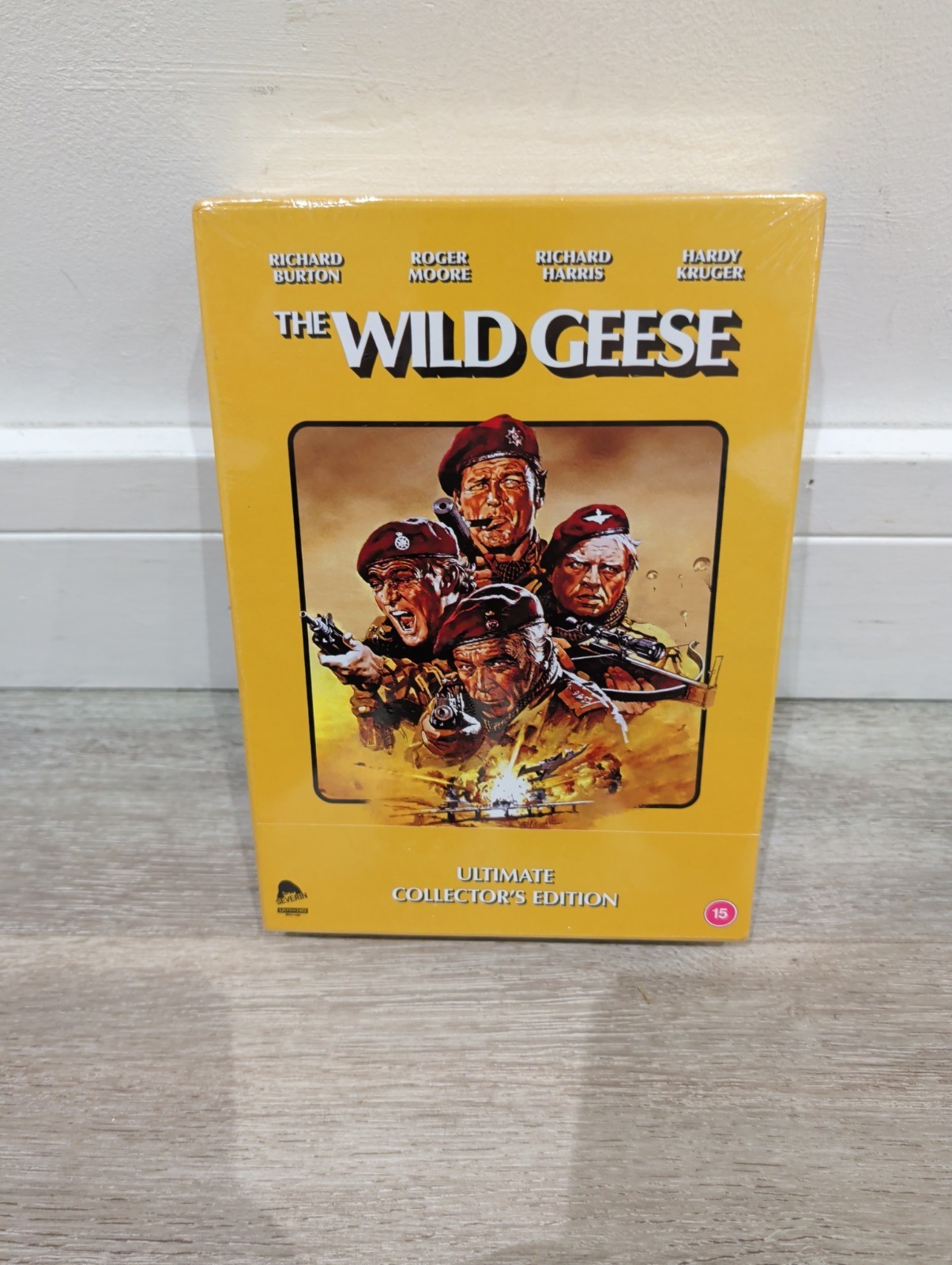 The Wild Geese Limited UHD Blu-ray, CD & Book Ultimate Collectors Ed Free UK P+P
