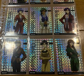 DESIRE Premium Pack Bonus Trading Card Set 11 Types for Sega Saturn Used