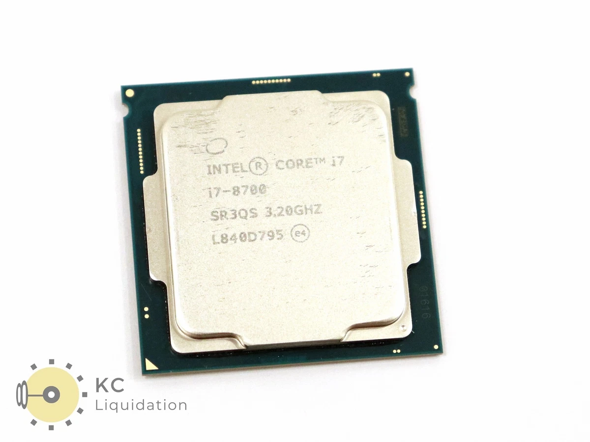 Intel Core i7-8700 Processor Model Computer Processors (CPUs) for