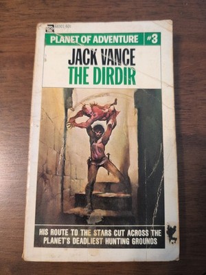 THE DIRDIR - JACK VANCE - ACE SCI-FI VINTAGE PAPERBACK - JEFF JONES