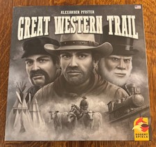 Great Western Trail Board Game - First edition - lightly
