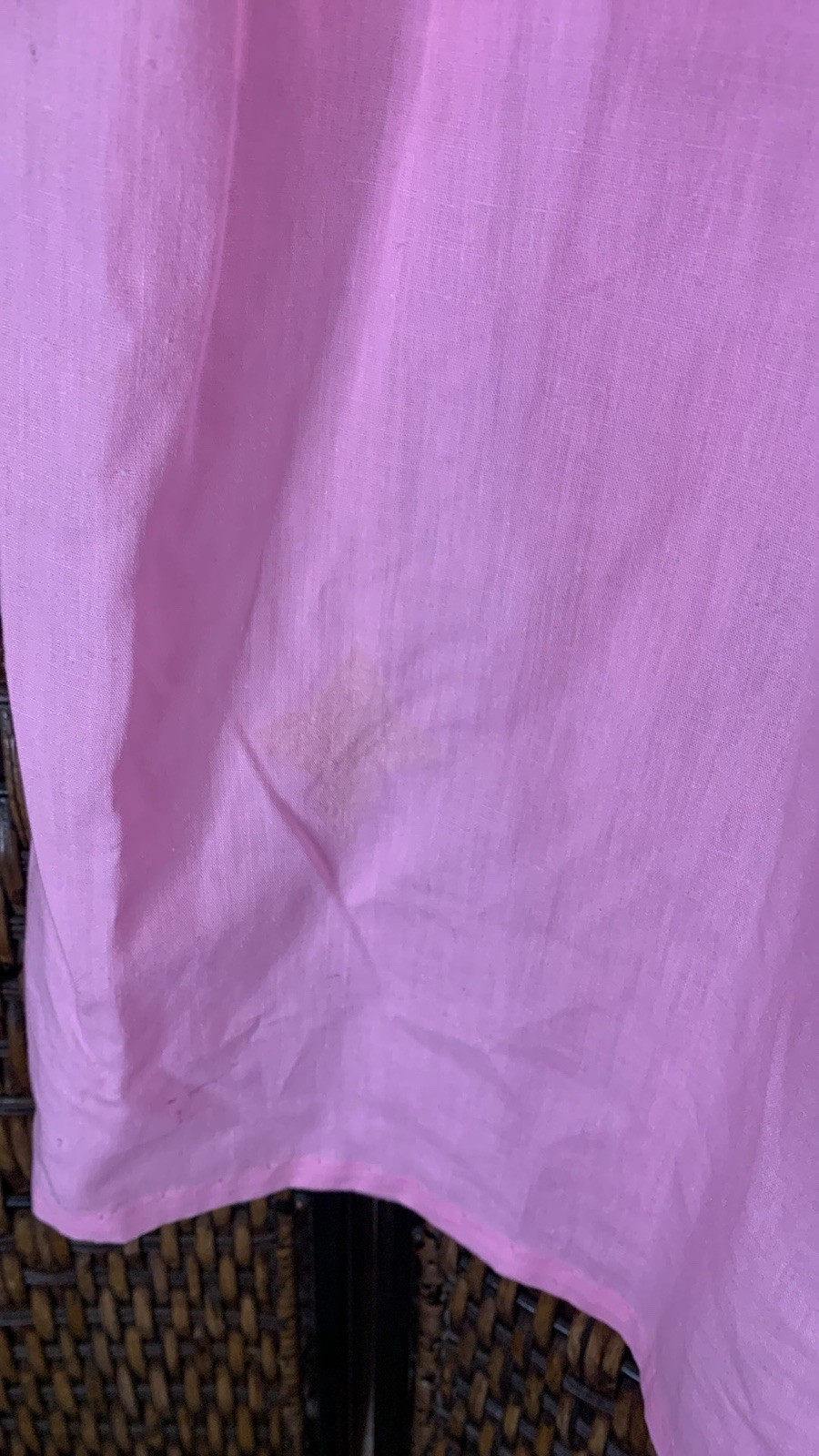 Vintage Embroidered Strawberries Housedress Size … - image 8