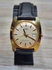 C695 men 1974 Vintage Timex Marlin Mechanical Manual Wind Tank Watch, Working