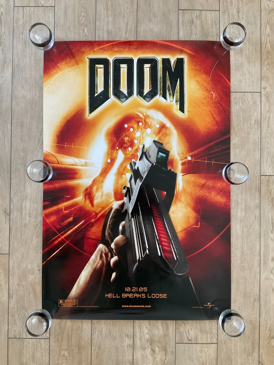 DOOM 2005 Movie Official Single-Sided Promo Poster HUGE 27