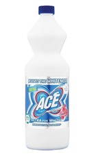 ACE Ultra Laundry Bleach for Whites 1L Stain Remover & Brightening Cleaner