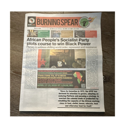 The Burning Spear Newspaper - March 2026 Vol 39 No 6 - Win Black Power