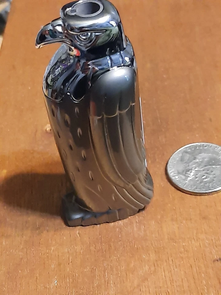 Vtg Lighter Lotof 6 Novelty Gun Metal American Eagle Torch Lights NoGuarantee M9 - Image 3 of 4