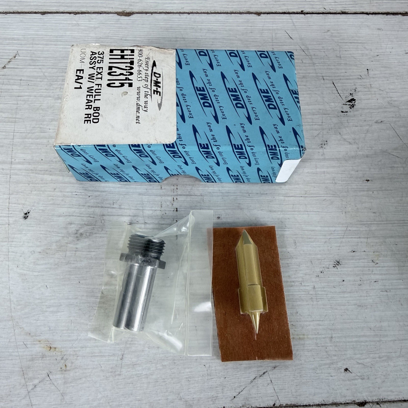 DME EHT2315 375 Extended Full Body Hot Runner Nozzle Assembly