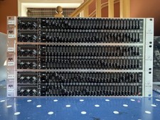 Behringer ULTRAGRAPH PRO 31 Band Stereo Graphic Equalizer FBQ3102 - three units