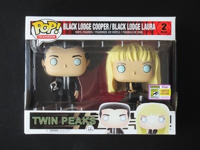 NEW Funko Pop Black Lodge Dale Cooper & Laura Palmer 2-Pack  Official 2017 SDCC