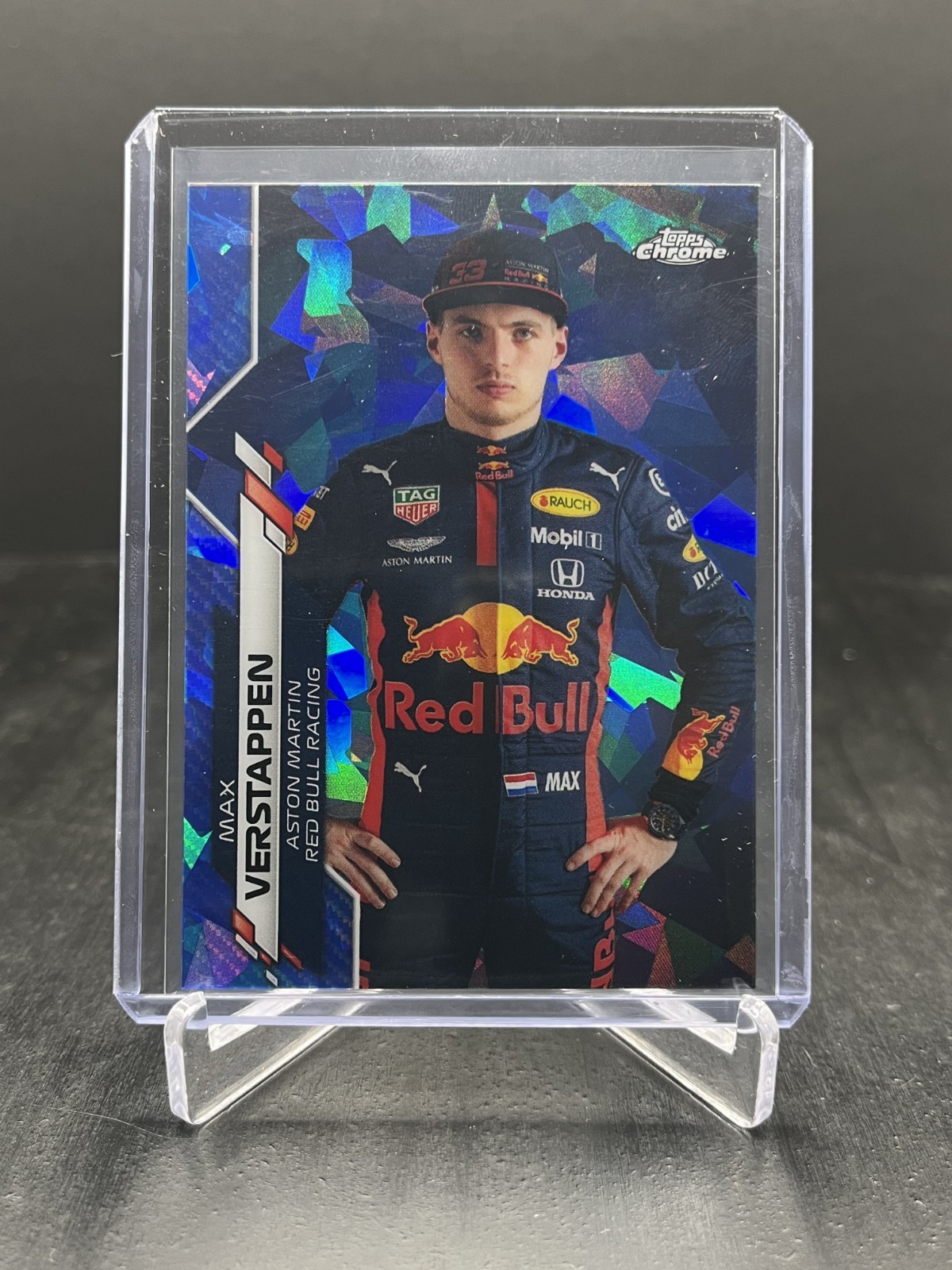 2020 Topps Chrome Sapphire Formula 1 F1 Max Verstappen Portrait #6 (C)